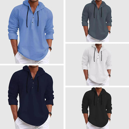 Casual hooded weekend shirt for men | Felix Grant -6