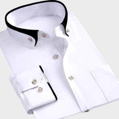 Elegant smart casual linen shirt for men | Felix Grant -2