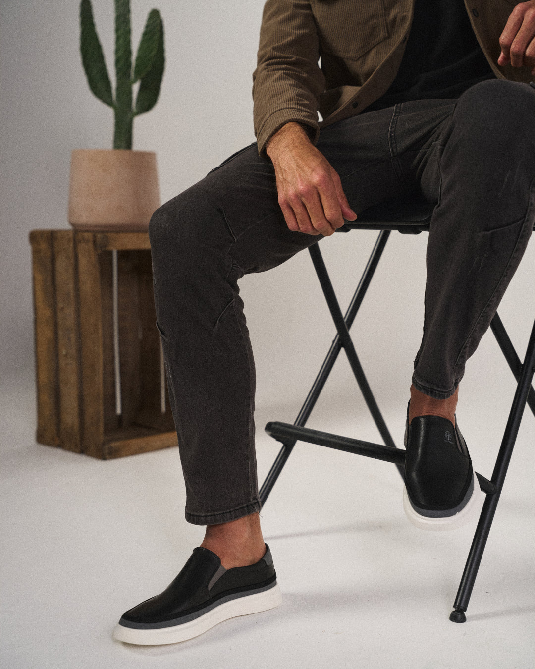 Comfortable classic casual slip-on for men | The Whitman -5