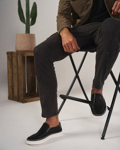 Comfortable classic casual slip-on for men | The Whitman -5