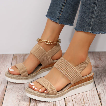 Supportive adjustable sandals with breathable open design for women | Arlena