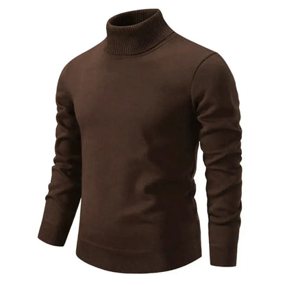 Classic ribbed turtleneck sweater for men | Giovanni -4