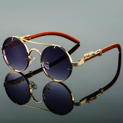 Lightweight polarised UV400 sunglasses for men | Panthera Onca -4