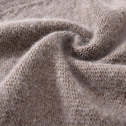 Luxuriously soft warm cashmere beanie for women | Amara -5