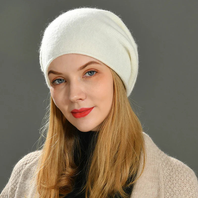 Soft slouch knit beanie for women | Happyhead Ease