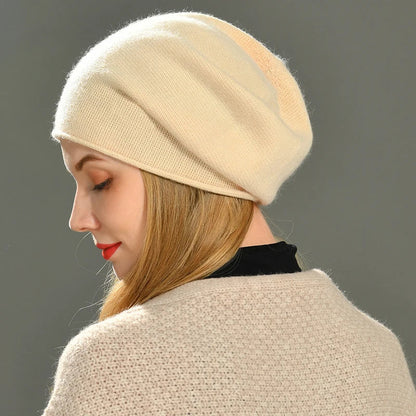 Soft slouch knit beanie for women | Happyhead Ease