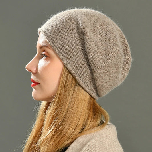 Soft slouch knit beanie for women | Happyhead Ease