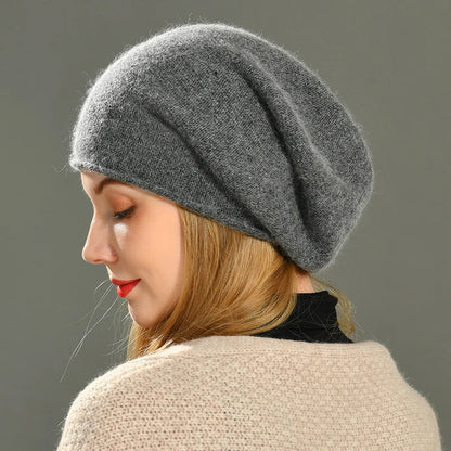 Soft slouch knit beanie for women | Happyhead Ease