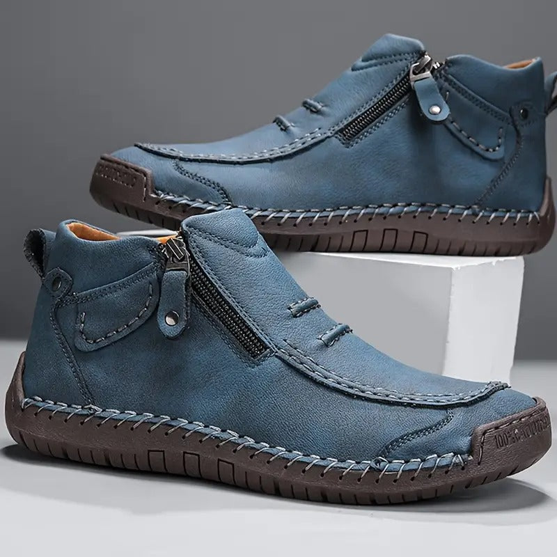 Classic everyday leather boots for men | Ferano -2