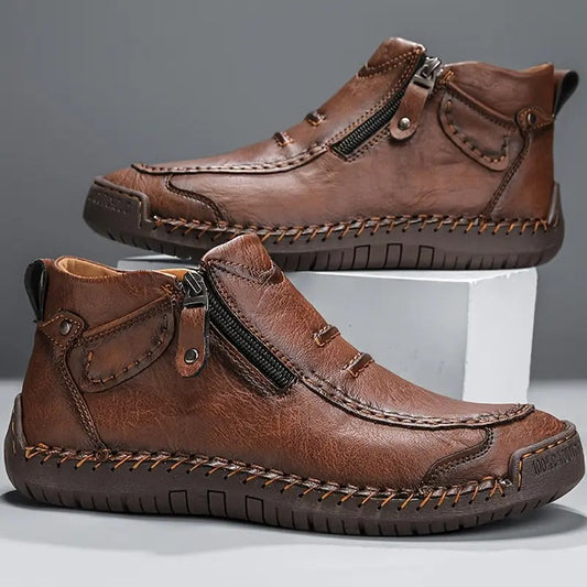 Classic everyday leather boots for men | Ferano -1