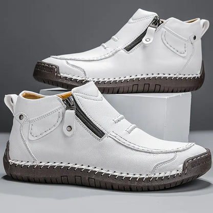 Classic everyday leather boots for men | Ferano -4