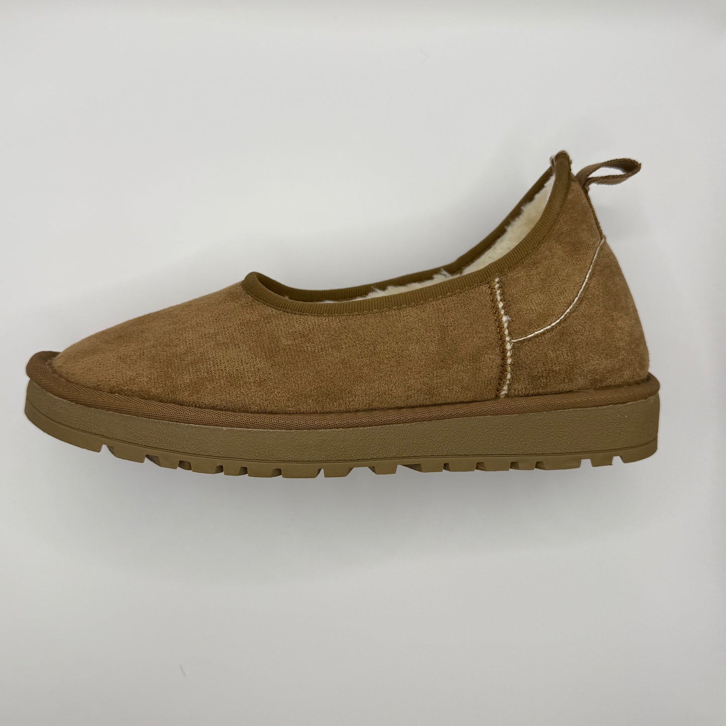 Warm fur lined winter loafers with slip resistant sole for women | Norielle