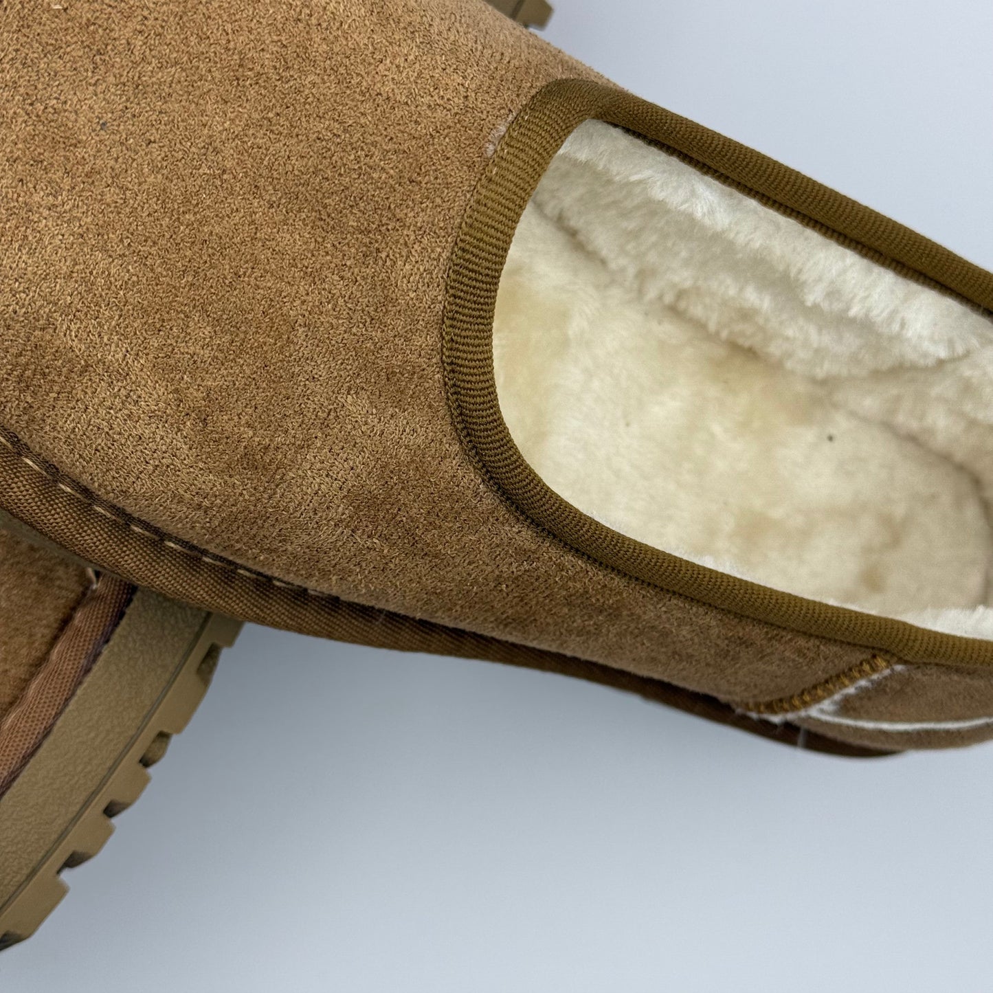 Warm fur lined winter loafers with slip resistant sole for women | Norielle