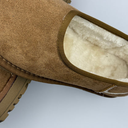 Warm fur lined winter loafers with slip resistant sole for women | Norielle