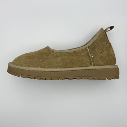 Warm fur lined winter loafers with slip resistant sole for women | Norielle