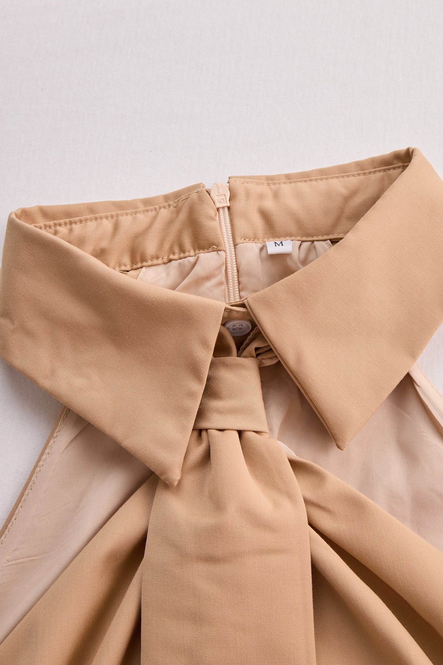 Sleeveless Halter Blouse with Neck Tie Detail for women | Calista