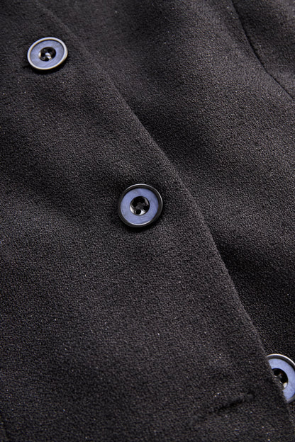 Pearl button vest and maxi skirt two-piece set for women | Alouette Grace