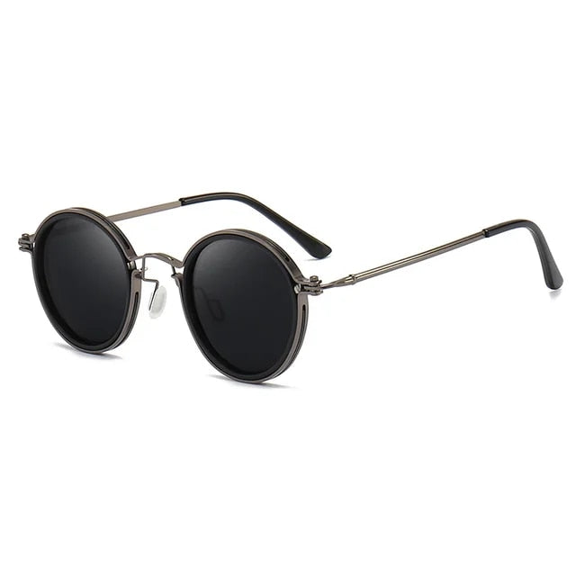 Sleek polarised metal frame sunglasses for men | Solis -9