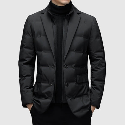 Warm lightweight quilted puffer jacket for men | L'Essenziale -1