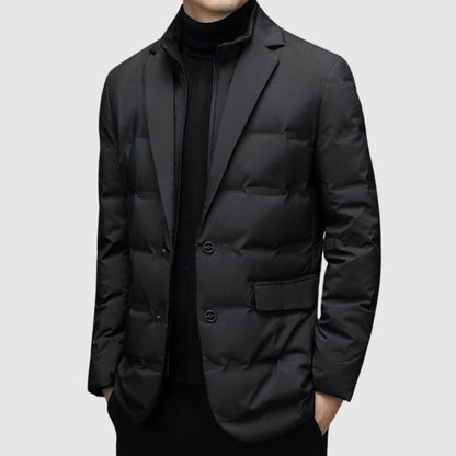 Warm lightweight quilted puffer jacket for men | L'Essenziale -6