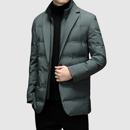 Warm lightweight quilted puffer jacket for men | L'Essenziale -4