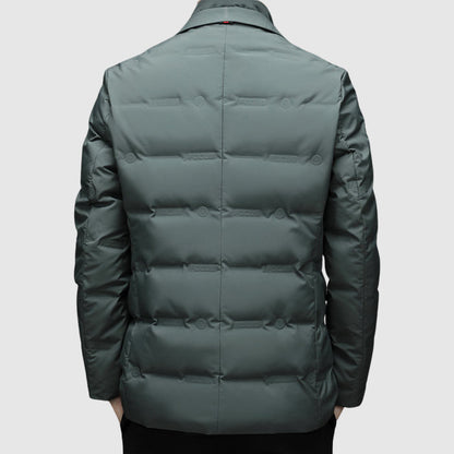 Warm lightweight quilted puffer jacket for men | L'Essenziale -5