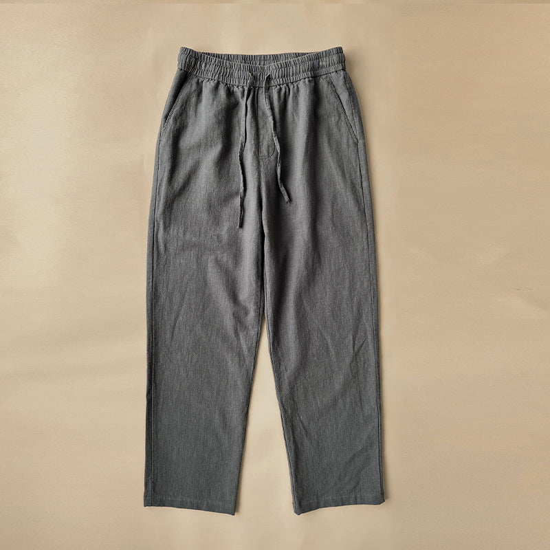 Comfy linen pants for men -5