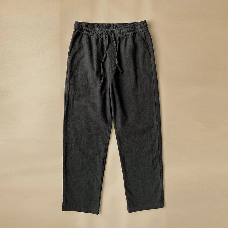 Comfy linen pants for men -7