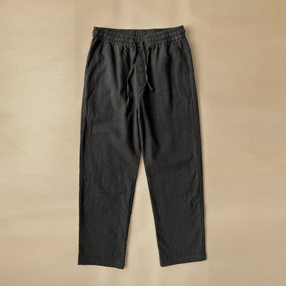 Comfy linen pants for men -7