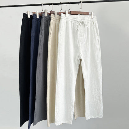 Comfy linen pants for men -1