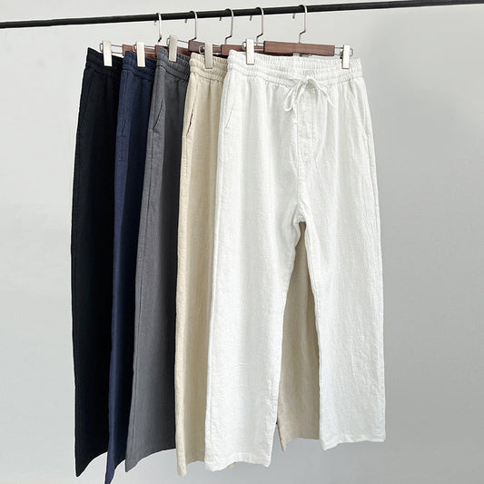 Comfy linen pants for men -1