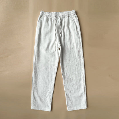 Comfy linen pants for men -3
