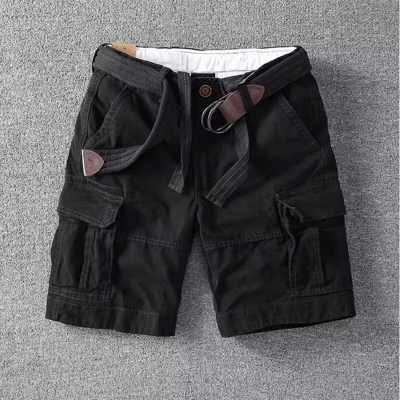 Classic cargo shorts for men -5