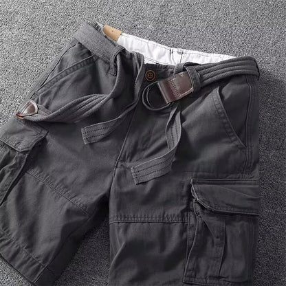 Classic cargo shorts for men -7