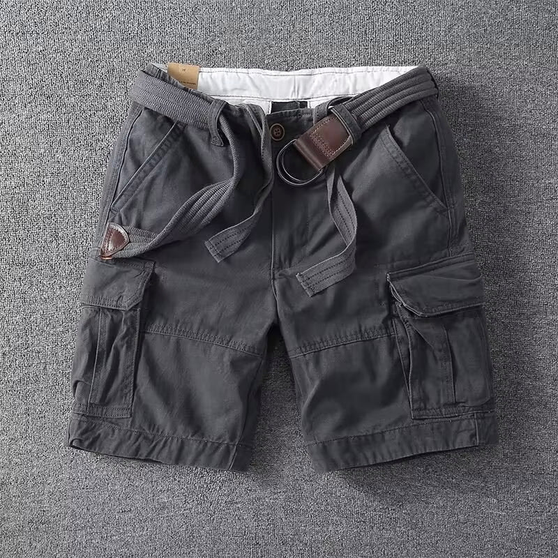Classic cargo shorts for men -4