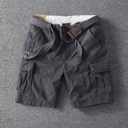 Classic cargo shorts for men -4