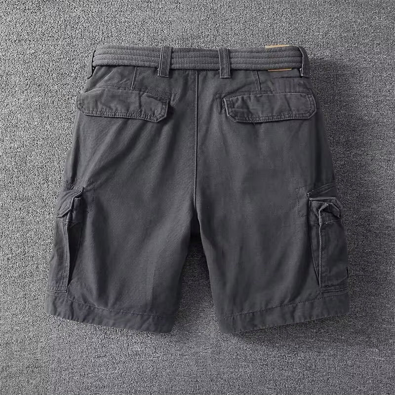 Classic cargo shorts for men -8