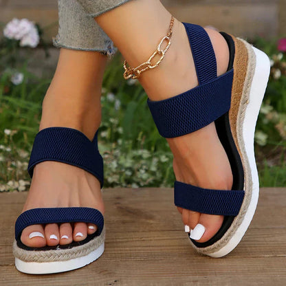 Supportive adjustable sandals with breathable open design for women | Arlena