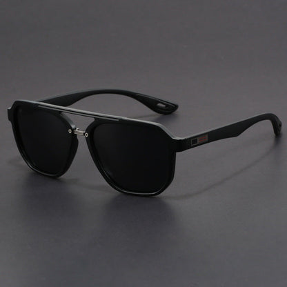 Sharp structured frame sunglasses with UV protection for men | Virexon
