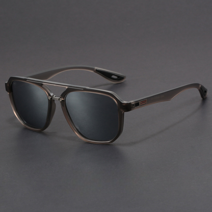 Sharp structured frame sunglasses with UV protection for men | Virexon