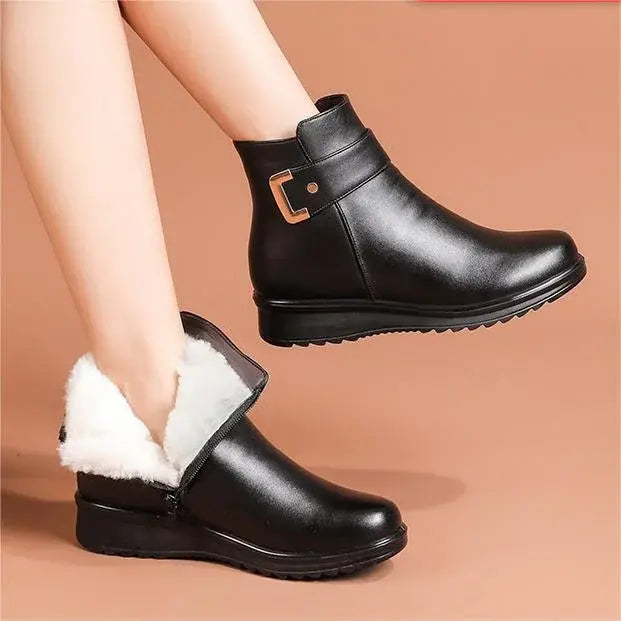 Warm comfortable non-slip winter boots for women -2