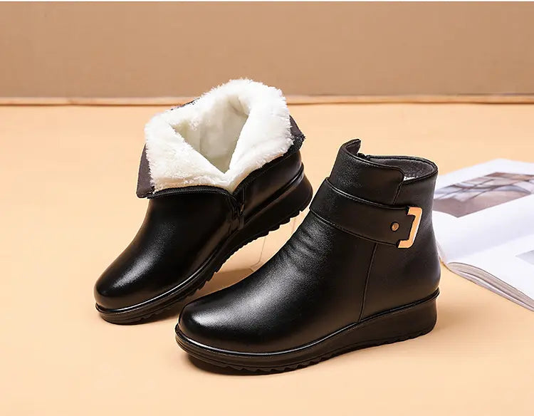 Warm comfortable non-slip winter boots for women -6