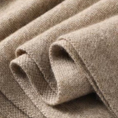 Lightweight draped knit shawl with cozy cowl neck for women | Mirelle