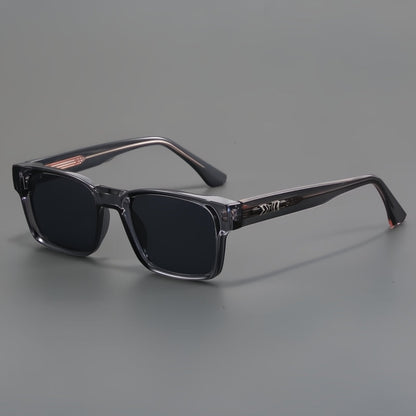 Bold squared frame UV protection sunglasses with ergonomic fit for men | Arvex