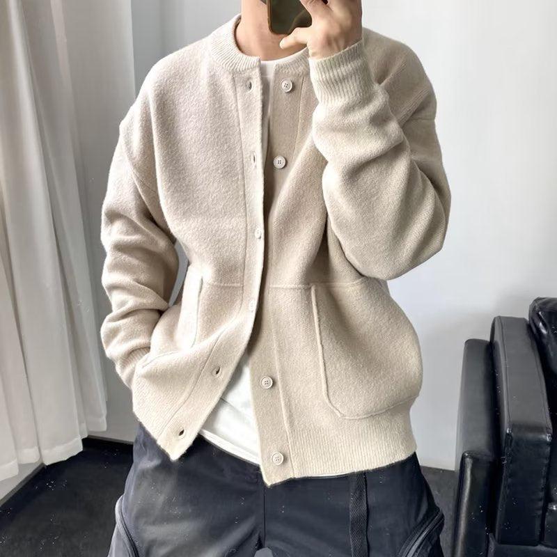 Everett Cardigan Sweater for men | Mathias Stone