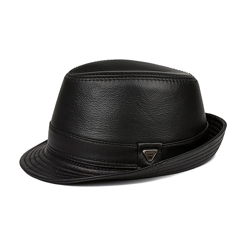 Structured short brim fedora hat with firm crown for men | Montaire