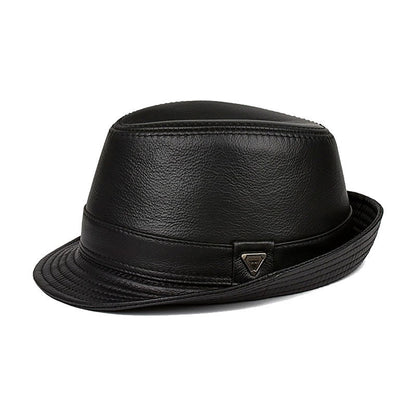 Structured short brim fedora hat with firm crown for men | Montaire