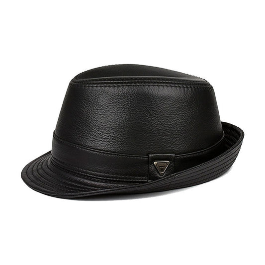 Structured short brim fedora hat with firm crown for men | Montaire