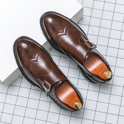 Classic Side Buckle Dress Shoes for men | Marcello