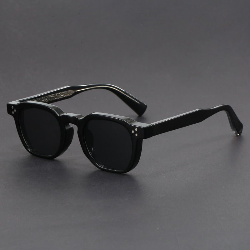 Bold square frame UV protection sunglasses with tinted lenses for men | Marcellis